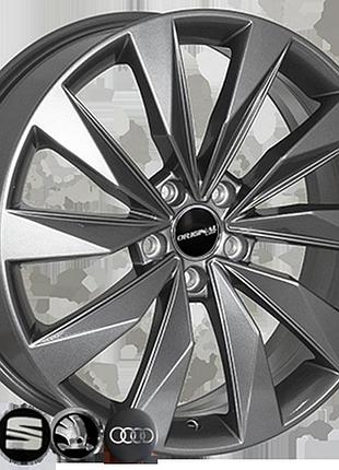 Диск колесный zf-tl0043nw gm r19*7.0j pcd5*112 et43 dia 57.1 литой легкосплавный