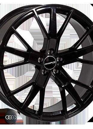 Диск колесный zf-fb762 black r22*9.5j pcd5*112 et26 dia 66.6 литой легкосплавный
