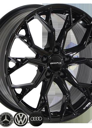 Диск колісний zw-ya5640 blk r18*8.0j pcd5*112 et25 dia 66.6 литий легкосплавний