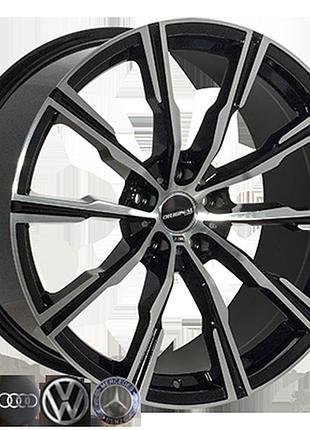 Диск колісний allante-t1171 bf r20*9.5j pcd5*112 et35 dia 66.6 литий легкосплавний