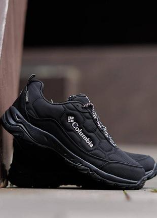 Columbia firecamp fleece gore-tex black white nd