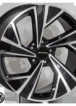 Диск колісний zf-tl5301 bmf r18*8.0j pcd5*112 et44 dia 57.1 литий легкосплавний