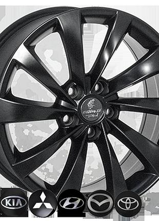Диск колесный zw-bky0001 mattblack r19*8.5j pcd5*114.3 et40 dia 67.1 литой легкосплавный