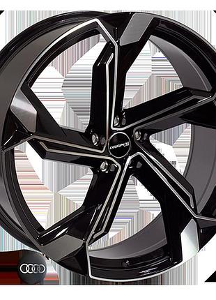 Диск колесный zf-fbx150 bmf r22*9.5j pcd5*112 et31 dia 66.6 литой легкосплавный