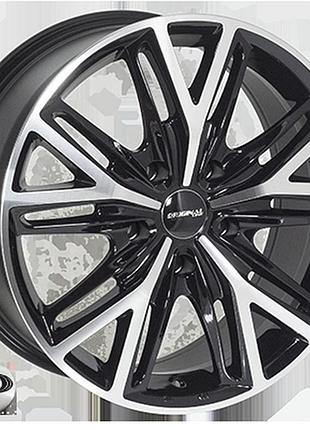 Диск колісний zw-9530 bp r18*8.0j pcd5*130 et43 dia 84.1 литий легкосплавний