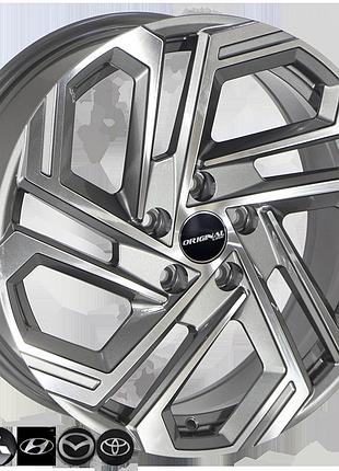 Диск колісний zf-fbx345 gmf r18*7.5j pcd5*114.3 et51 dia 67.1 литий легкосплавний