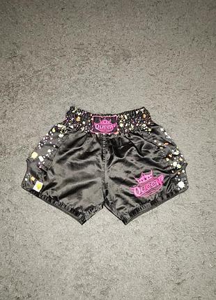 Жіночі шорти для муай-тай / тайського боксу queen fightwear (booster) xs made in thailand