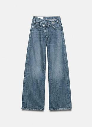 Джинси zara wide leg