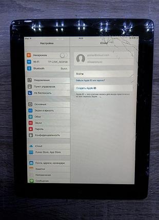 Б/у планшет apple ipad 2 a1395 16gb, 9.7", wi-fi, оригінал, робочий стан