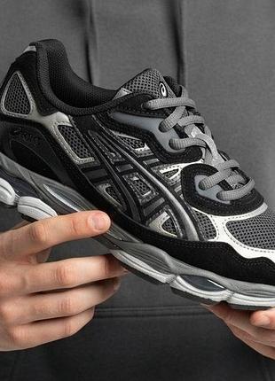 Чоловічі кросівки асикс гель нюк asics gel-nyc чоловічі весняні спортивні