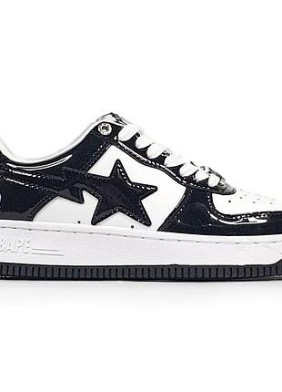 A bathing ape bape sta • black white •