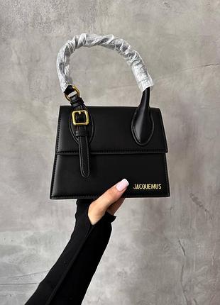 Jacquemus le chiquito moyen boucle black