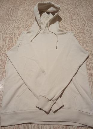 Oversize худи с капюшоном на шнурке