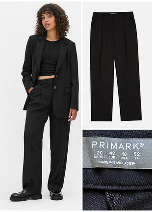 Женские брюки высокая посадка primark lila straight leg trousers, p. 20