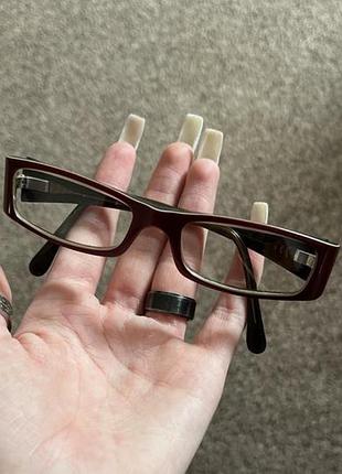 Окуляри miu miu bayonetta glasses, прямокутні вузькі