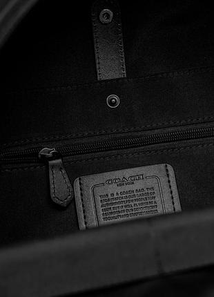 🦁 coach backpack black smooth skin 4