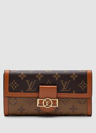 💵 louis vuitton dauphine wallet brown