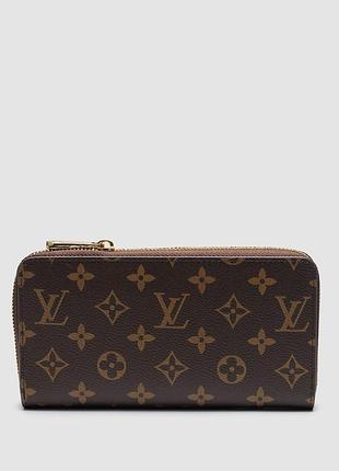 💵 louis vuitton zippy vertical wallet brown canvas