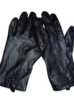 Кожаные перчатки marks&spencer