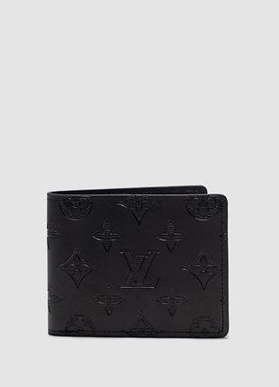 💵 louis vuitton slender wallet black embossed leather