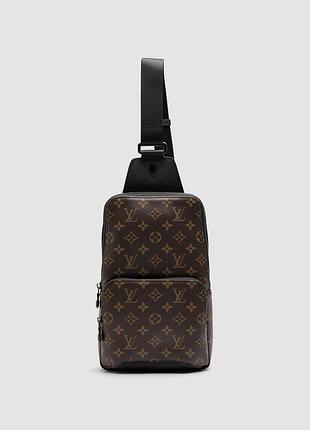 🦁 louis vuitton avenue slingbag brown