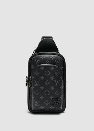 🦁 louis vuitton avenue slingbag monogram eclipse grey