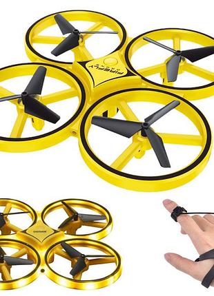 Квадрокоптер з керуванням жестами та підсвічуванням apex drone автозависання та визначення перешкод zi-60