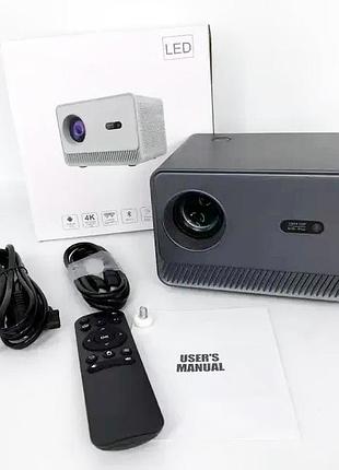 Портативний проектор m10 4k android 12 wi-fi 2.4g+5g bluetooth 5.0 sg-99