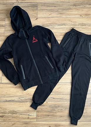 Спортивний костюм jordan чоловічий на флісі s