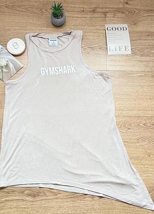 Жіноча майка gymshark з асиметричним низом