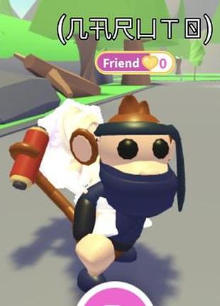 Наруто мавпа ніндзя манкі з роблокс адопт мі roblox adopt me ninja monkey naruto рідкісні пети раритет