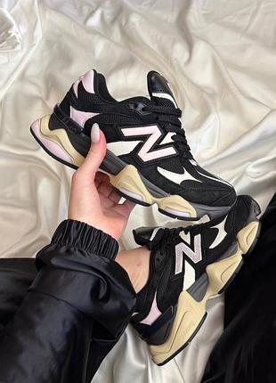 New balance 9060 black suede pink