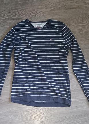 Оригинальная кофта hilfiger denim, размер м, хлопок