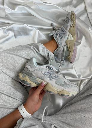 New balance 9060 grey beige pink