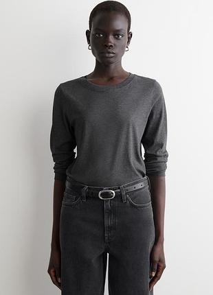 Лонгслів жіночий cos 24/7 long-sleeved t-shirt / l