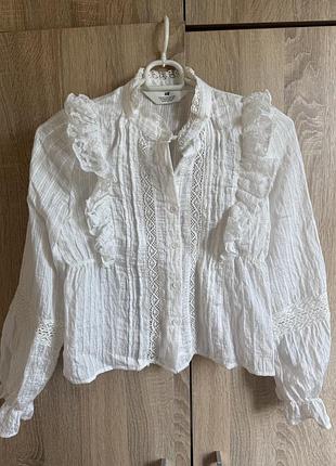 Сорочка блузка на 1 вересня h&m