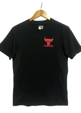 Футболка chicago bulls,черная