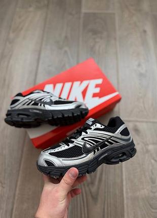 Стильні кросівки nike air max moto 2k black silver
