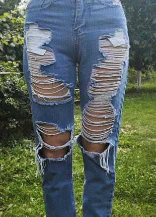 👖 джинсы женские рваные