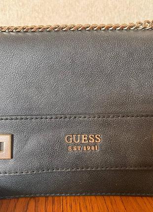 Сумка guess чорна 2
