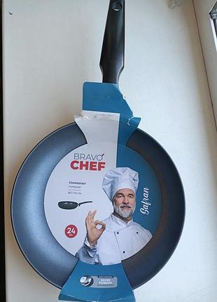 Сковорода bravo chef 24 см