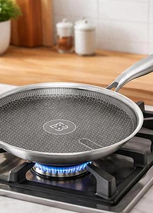 Cковородка для блинов профессиональная edenberg eb-13052 22 см eterna whitford