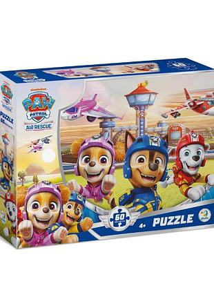 Детский пазл "paw patrol: экипаж лётной команды" 200746, 60 элементов