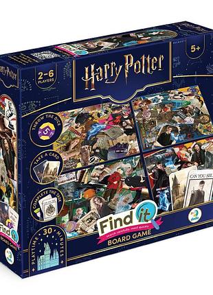 Детская настольная игра "find it: harry potter" 200585 4 двухсторонних поля 80 игровых карт 2-6 игроков