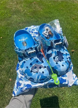 Crocs bape/крокси бейп/crocs унісекс