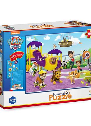 Дитячий пазл "paw patrol: на прогулянці" 200453, 60 елементів