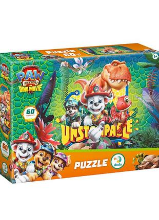 Дитячий пазл "paw patrol: незупинний" 200798, 60 елементів