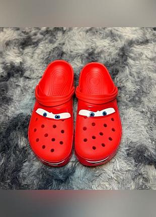 Crocs mcqueen/крокси маквін/крокси унісекс