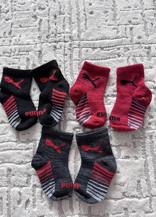 Шкарпетки puma дитячі, 3-6 міс