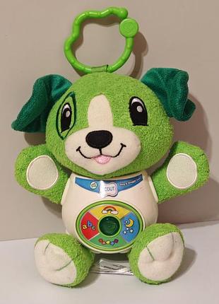 Интерактивная мягкая игрушка leapfrog sing & snuggle  для детей от 6 до 36 месяцев и помогает обучать первым словам, цветам и эмоциям.